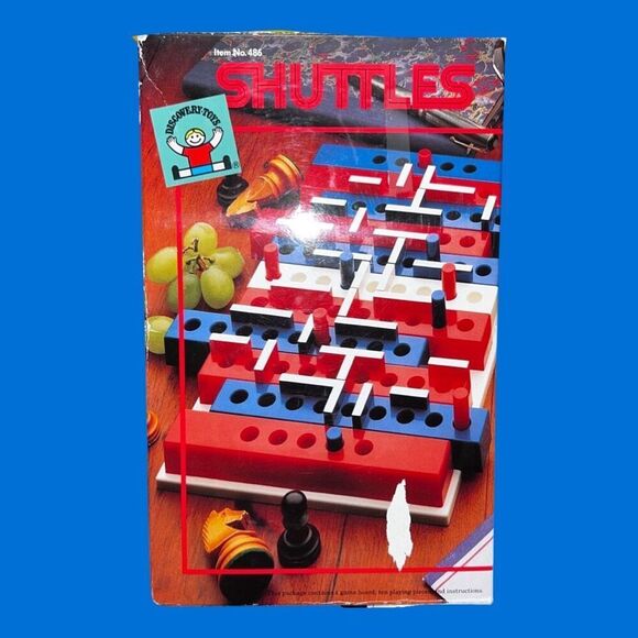 Vintage 1986 Shuttles Strategy Board Game Discovery Toys Complete - Picture 1 of 4